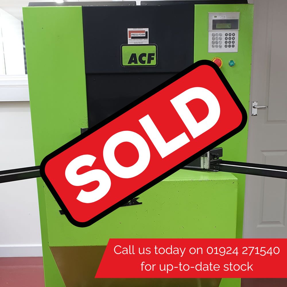 Refurbished ACF cornerformer machine